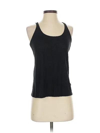 Pre-owned Athleta Tank Top Black Halter Neckline Tops