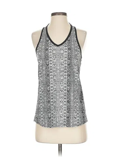 Pre-owned Athleta Tank Top Black Halter Neckline Tops