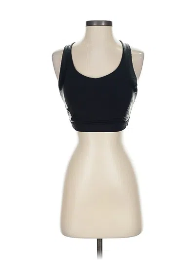 Pre-owned Athleta Tank Top Black Halter Neckline Tops