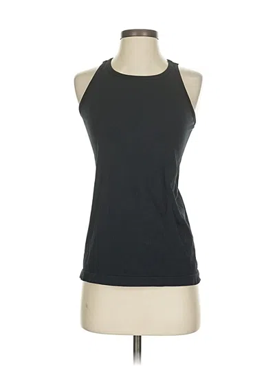 Pre-owned Athleta Tank Top Black Halter Neckline Tops