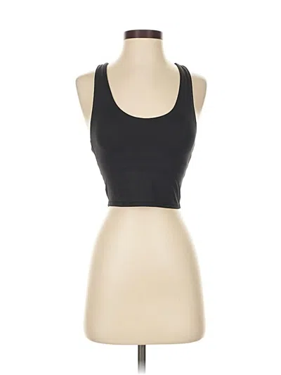 Pre-owned Athleta Tank Top Black Halter Neckline Tops