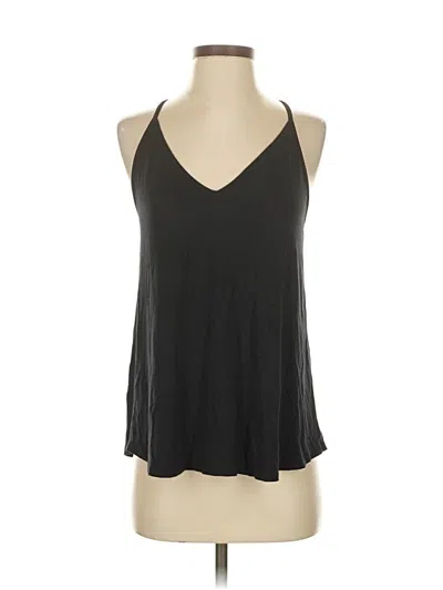 Pre-owned Athleta Tank Top Black Halter Neckline Tops