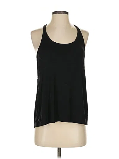 Pre-owned Athleta Tank Top Black Halter Neckline Tops