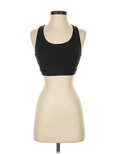 Pre-owned Athleta Tank Top Black Halter Neckline Tops