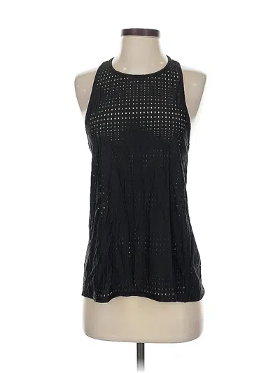 Pre-owned Athleta Tank Top Black Halter Neckline Tops