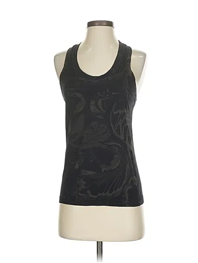 Pre-owned Athleta Tank Top Black Halter Neckline Tops