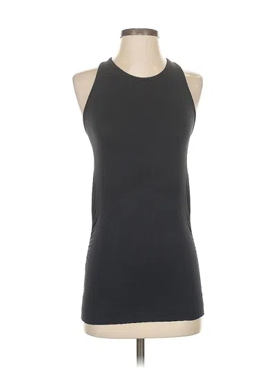 Pre-owned Athleta Tank Top Black Halter Neckline Tops