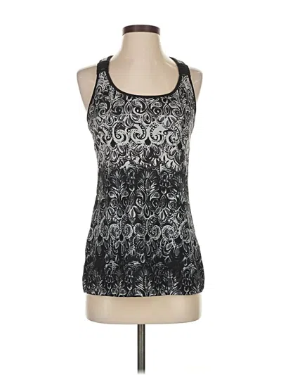 Pre-owned Athleta Tank Top Black Halter Neckline Tops