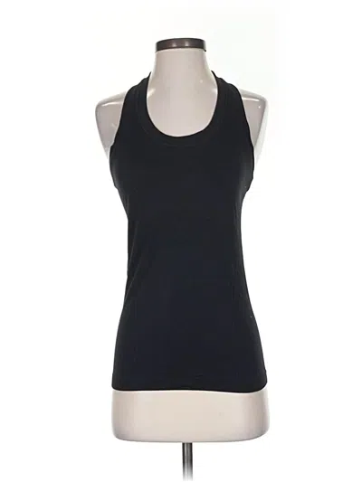Pre-owned Athleta Tank Top Black Halter Neckline Tops