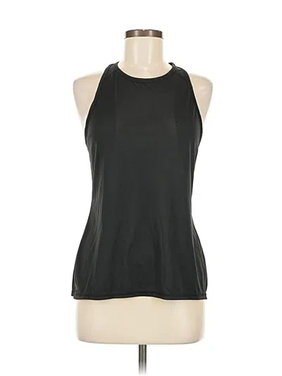 Pre-owned Athleta Tank Top Black Halter Neckline Tops