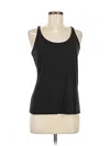 Athleta Tank Top Black Halter Neckline Tops In Black