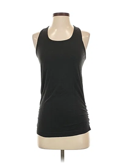 Pre-owned Athleta Tank Top Black Halter Neckline Tops