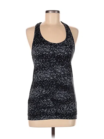 Pre-owned Athleta Tank Top Black Halter Neckline Tops