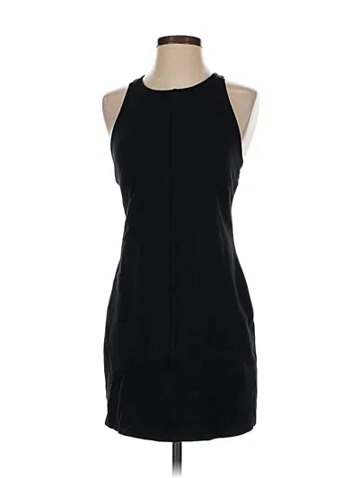 Pre-owned Athleta Tank Top Black Halter Neckline Tops