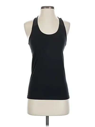 Pre-owned Athleta Tank Top Black Halter Neckline Tops