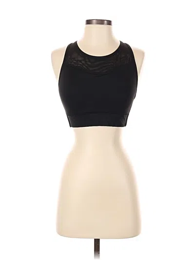 Pre-owned Athleta Tank Top Black Halter Neckline Tops