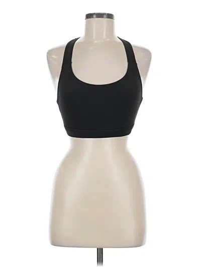 Pre-owned Athleta Tank Top Black Halter Neckline Tops