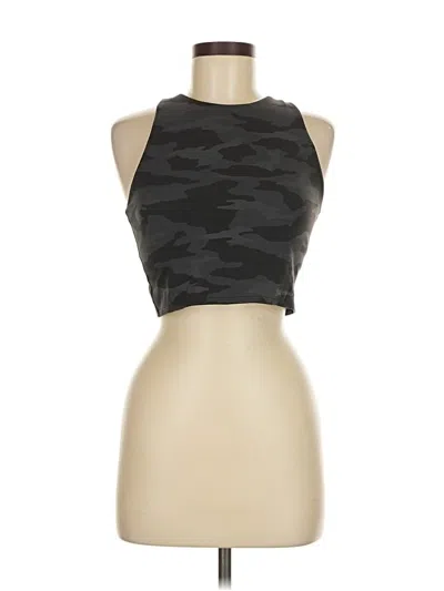 Pre-owned Athleta Tank Top Black Halter Neckline Tops