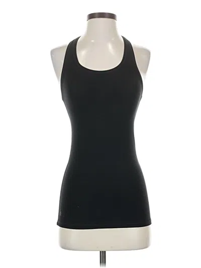 Pre-owned Athleta Tank Top Black Halter Neckline Tops