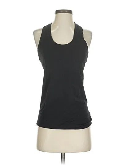 Pre-owned Athleta Tank Top Black Halter Neckline Tops