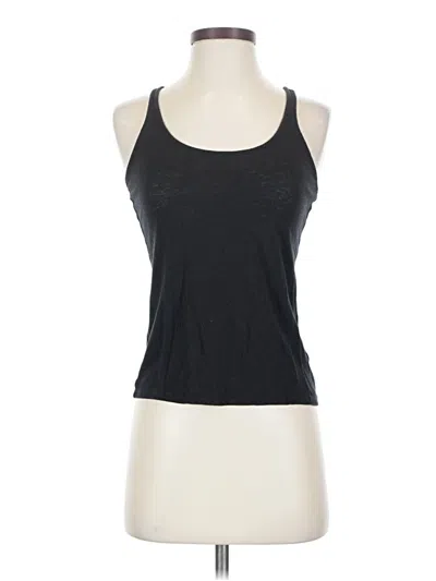 Pre-owned Athleta Tank Top Black Halter Neckline Tops