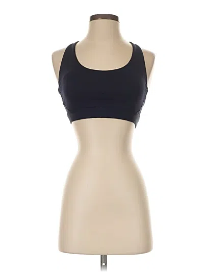 Pre-owned Athleta Tank Top Black Halter Neckline Tops