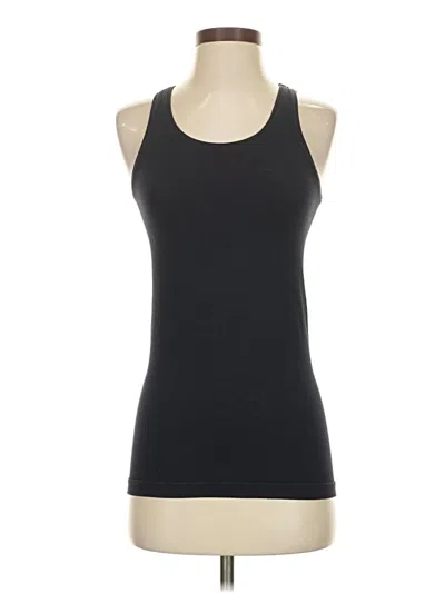 Pre-owned Athleta Tank Top Black Halter Neckline Tops