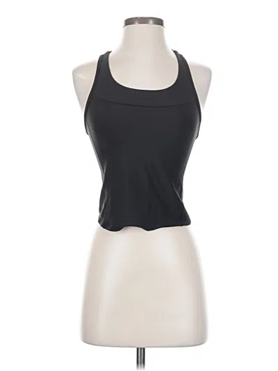 Pre-owned Athleta Tank Top Black Halter Neckline Tops