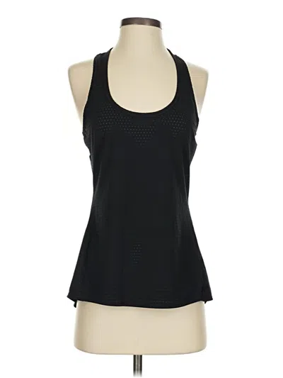 Pre-owned Athleta Tank Top Black Halter Neckline Tops