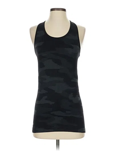 Pre-owned Athleta Tank Top Black Halter Neckline Tops