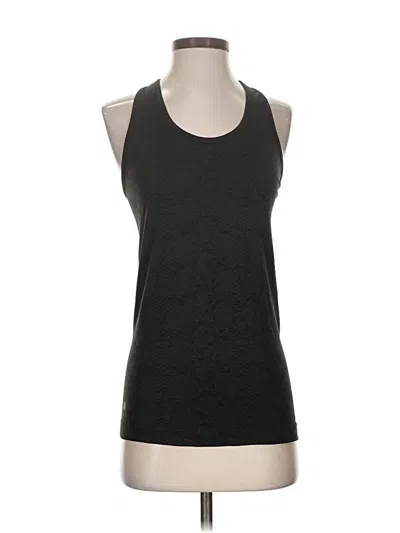 Pre-owned Athleta Tank Top Black Halter Neckline Tops