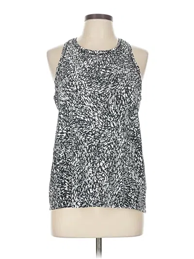 Pre-owned Athleta Tank Top Black Halter Neckline Tops