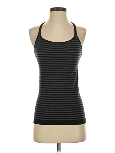 Pre-owned Athleta Tank Top Black Halter Neckline Tops
