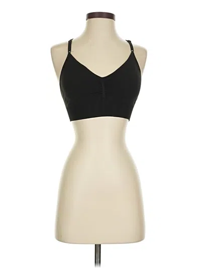 Pre-owned Athleta Tank Top Black Halter Neckline Tops