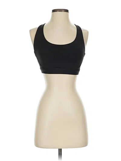 Pre-owned Athleta Tank Top Black Halter Neckline Tops