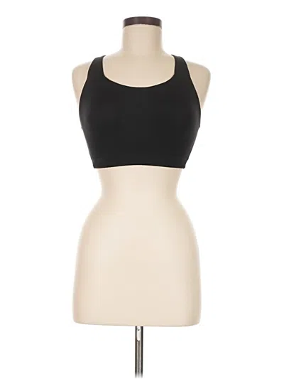 Pre-owned Athleta Tank Top Black Halter Neckline Tops