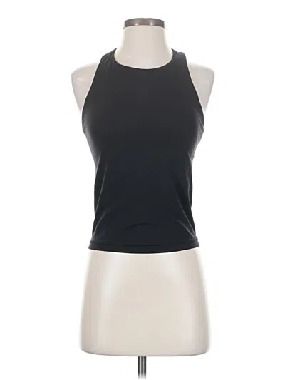 Pre-owned Athleta Tank Top Black Halter Neckline Tops