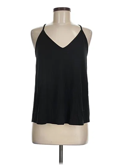 Pre-owned Athleta Tank Top Black Halter Neckline Tops