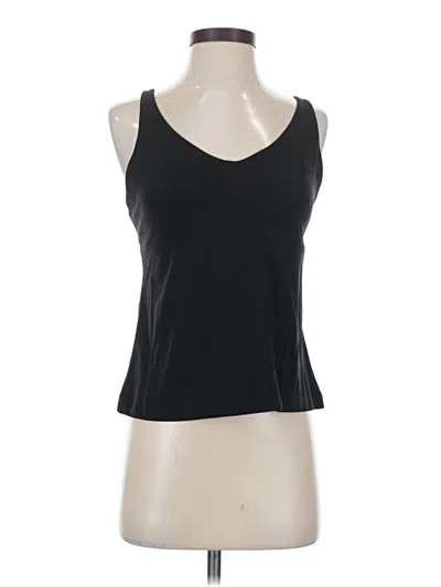 Pre-owned Athleta Tank Top Black Halter Neckline Tops
