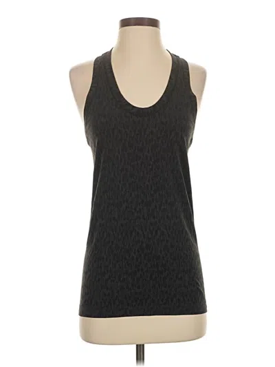 Pre-owned Athleta Tank Top Black Halter Neckline Tops