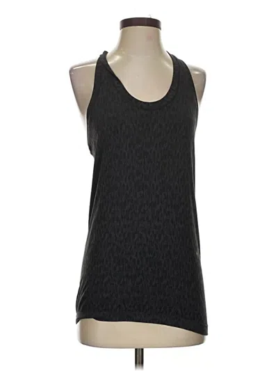 Pre-owned Athleta Tank Top Black Halter Neckline Tops
