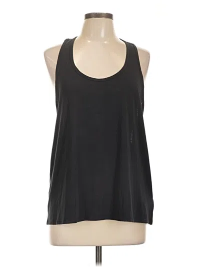 Pre-owned Athleta Tank Top Black Halter Neckline Tops