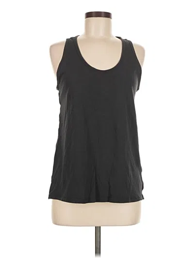 Pre-owned Athleta Tank Top Black Halter Neckline Tops