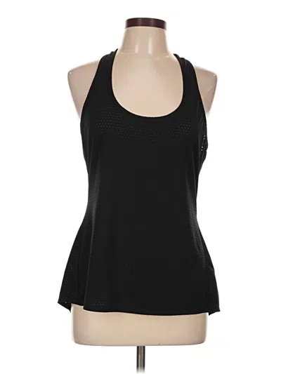 Pre-owned Athleta Tank Top Black Halter Neckline Tops