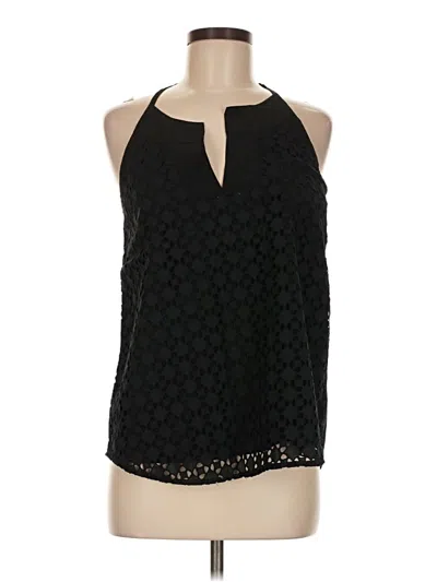 Pre-owned Athleta Tank Top Black Halter Neckline Tops