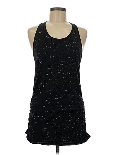 Pre-owned Athleta Tank Top Black Halter Neckline Tops