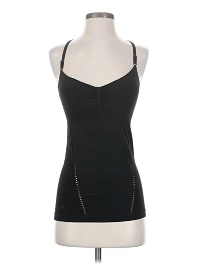 Pre-owned Athleta Tank Top Black Halter Neckline Tops