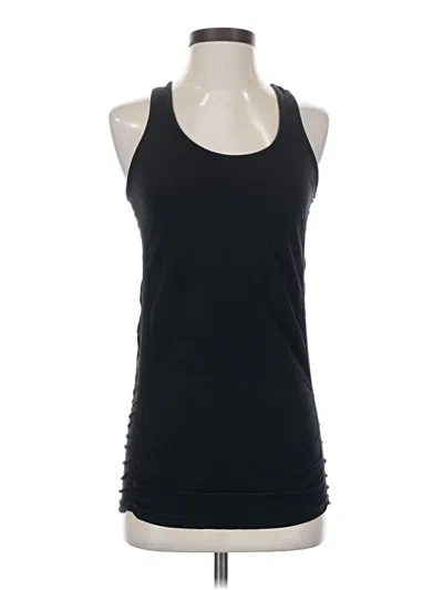 Pre-owned Athleta Tank Top Black Halter Neckline Tops