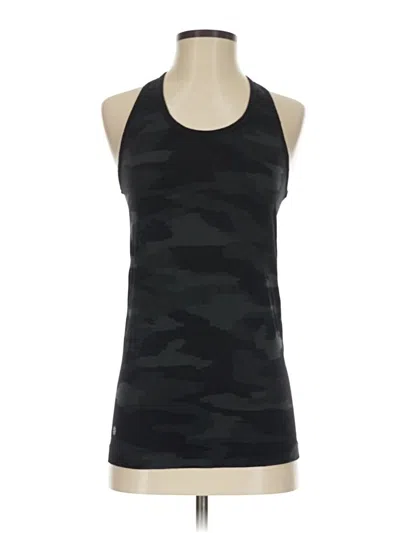 Pre-owned Athleta Tank Top Black Halter Neckline Tops