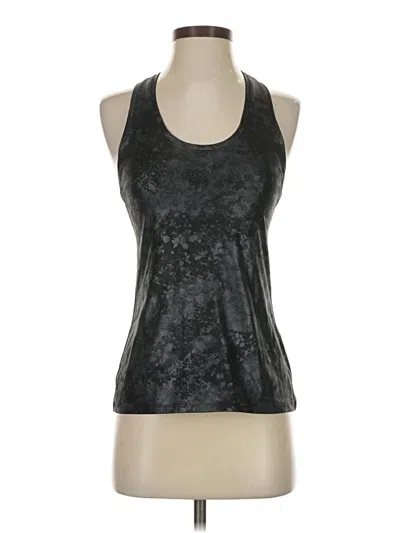 Pre-owned Athleta Tank Top Black Halter Neckline Tops